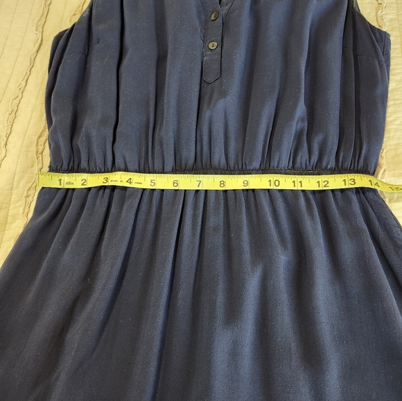 Market & Spruce Women's Modified A-Line Causal Knee Length Elastic Waist Dress - Picture 6 of 8